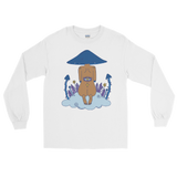 V2 Mushroom Dreamer Unisex Long Sleeve Shirt Featuring Original Artwork by Kozmic Art