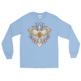 V1 Sacred Butterfly Unisex Long Sleeve T-Shirt Featuring Original Artwork By Abby Muench