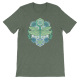 V6 Sacred Dragonfly Unisex T-Shirt Featuring Original Artwork By Abby Muench