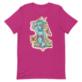 V1 Butterfly Girl Unisex T-Shirt Featuring Original Artwork By IntoThaVoid