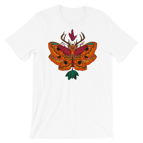 Nocturnal Scarlet Dusk Unisex T-Shirt