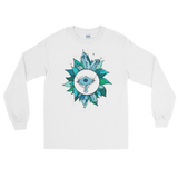 Teal Crystal Fairy Unisex Long Sleeve T-Shirt