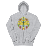 V2 Sacred Dragonfly Unisex Sweatshirt Featuring Original Artwork By Abby Muench