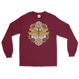 V4 Sacred Dragonfly Unisex Long Sleeve Shirt Featuring Original Artwork By Abby Muench