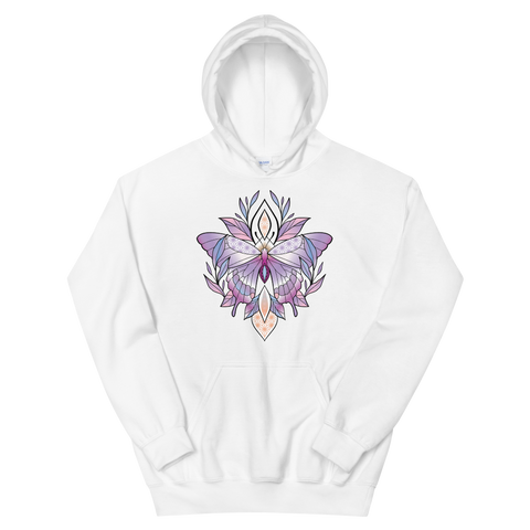 V3 Sacred Butterfly Unisex Sweatshirt Featuring Original Artwork By Abby Muench