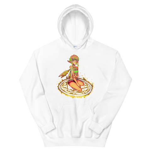 Golden Valora Unisex Sweatshirt Featuring Original Artwork By Fae Plur