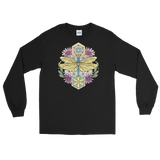 V5 Sacred Dragonfly Unisex Long Sleeve Shirt Featuring Original Artwork By Abby Muench