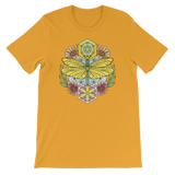 V2 Sacred Dragonfly Unisex T-Shirt Featuring Original Artwork By Abby Muench