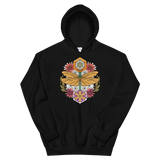 V4 Sacred Dragonfly Unisex Sweatshirt Featuring Original Artwork By Abby Muench