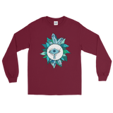 Teal Crystal Fairy Unisex Long Sleeve T-Shirt