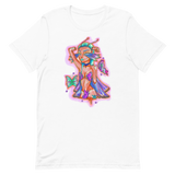 V4 Butterfly Girl Unisex T-Shirt Featuring Original Artwork By IntoThaVoid