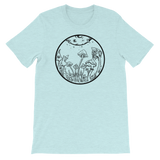 B&W Fairy Garden Unisex T-Shirt
