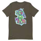 V2 Butterfly Girl Unisex T-Shirt Featuring Original Artwork By IntoThaVoid