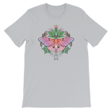 V4 Sacred Lunar Moth Unisex T-Shirt Featuring Original Artwork by Abby Muench