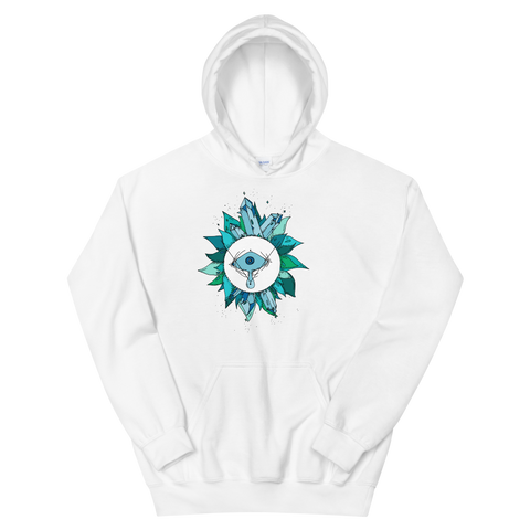 Teal Crystal Unisex Sweatshirt