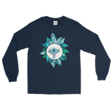 Teal Crystal Fairy Unisex Long Sleeve T-Shirt