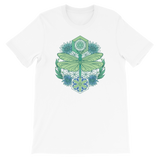 V6 Sacred Dragonfly Unisex T-Shirt Featuring Original Artwork By Abby Muench