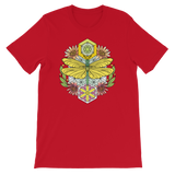 V2 Sacred Dragonfly Unisex T-Shirt Featuring Original Artwork By Abby Muench