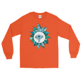 Teal Crystal Fairy Unisex Long Sleeve T-Shirt