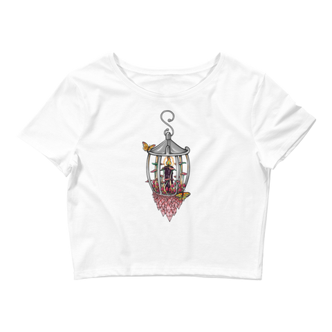 V2 Illuminate Crop Top Featuring Original Artwork by A Sage's Creations