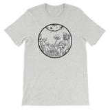 B&W Fairy Garden Unisex T-Shirt