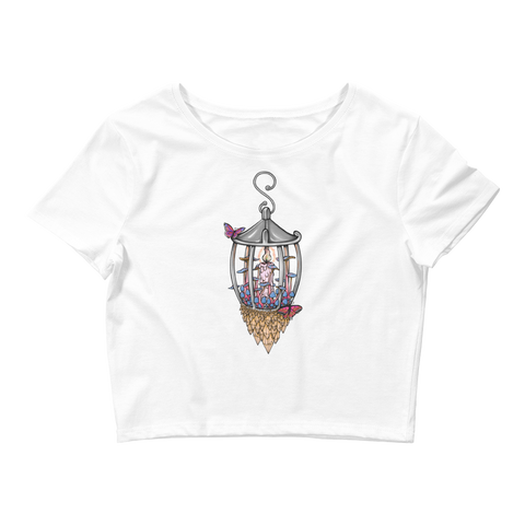 V3 Illuminate Crop Top Featuring Original Artwork by A Sage's Creations