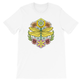V2 Sacred Dragonfly Unisex T-Shirt Featuring Original Artwork By Abby Muench