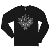 Nocturnal Midnight White Unisex Long Sleeve T-Shirt