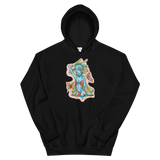 V1 Butterfly Girl Unisex Sweatshirt Featuring Original Artwork By IntoThaVoid