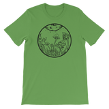 B&W Fairy Garden Unisex T-Shirt
