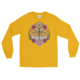 V4 Sacred Dragonfly Unisex Long Sleeve Shirt Featuring Original Artwork By Abby Muench