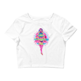 V1 Nova Crop Top Featuring original artwork by Fae Plur