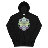 V1 Sacred Dragonfly Unisex Sweatshirt Featuring Original Artwork By Abby Muench