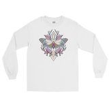 V4 Sacred Butterfly Unisex Long Sleeve T-Shirt Featuring Original Artwork By Abby Muench