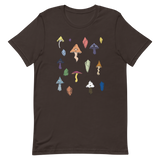 V2 Mushroom Unisex T-Shirt Featuring Original Artwork by Intothavoid