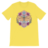 V3 Sacred Dragonfly Unisex T-Shirt Featuring Original Artwork By Abby Muench