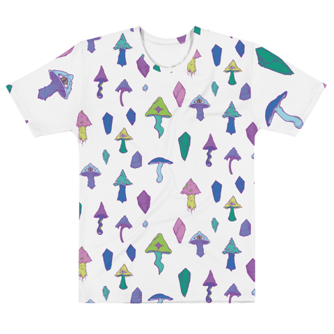 All Over Print Mushroom Shirt Featuring Original Artwork by Intothavoid