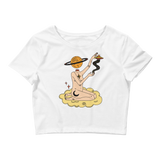 Venus Moon Child Crop Top (Hemmed Bottom)