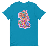 V4 Butterfly Girl Unisex T-Shirt Featuring Original Artwork By IntoThaVoid