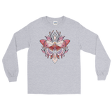 V2 Sacred Butterfly Unisex Long Sleeve T-Shirt Featuring Original Artwork By Abby Muench