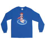 Fire Valora Unisex Long Sleeve Shirt Featuring Original Artwork By Fae Plur