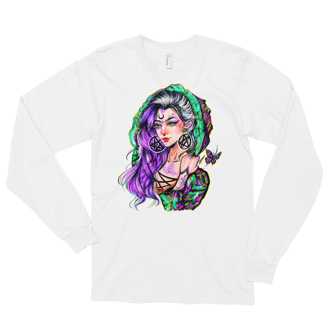 V.2 Sapere Aude Long sleeve T-Shirt Featuring Original Artwork By Chamandahy