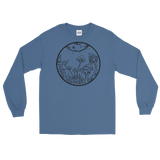 B&W Fairy Garden Unisex Long Sleeve T-Shirt
