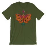 Nocturnal Scarlet Dusk Unisex T-Shirt