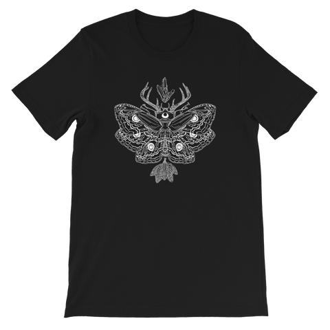 Nocturnal Midnight White Unisex T-Shirt