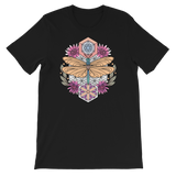 V3 Sacred Dragonfly Unisex T-Shirt Featuring Original Artwork By Abby Muench