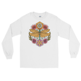 V4 Sacred Dragonfly Unisex Long Sleeve Shirt Featuring Original Artwork By Abby Muench