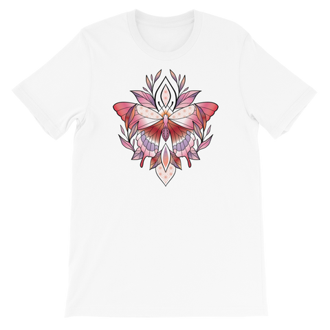 V2 Sacred Butterfly Unisex T-Shirt Featuring Original Artwork By Abby Muench