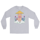 V3 Mushroom Dreamer Unisex Long Sleeve Shirt Featuring original artwork by Kozmic Art