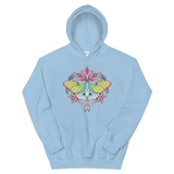 V3 Sacred Lunar Moth Unisex Sweatshirt Featuring Original Artwork by Abby Muench